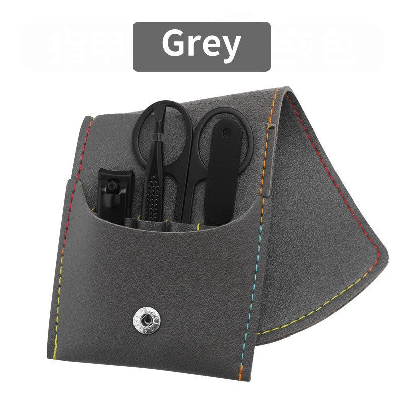 16pcs set Nail Clipper Cutter Trimmer Ear Pick Grooming Kit Manicure Set Pedicure Toe Nail Art Tools Set Kits with Bag - Smith Beauty Store