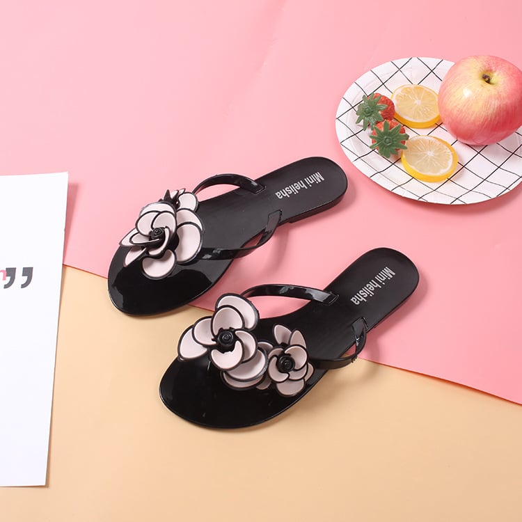 Casual Flat - Bottomed Flower Beach Sandals and Slippers - Smith Beauty Store