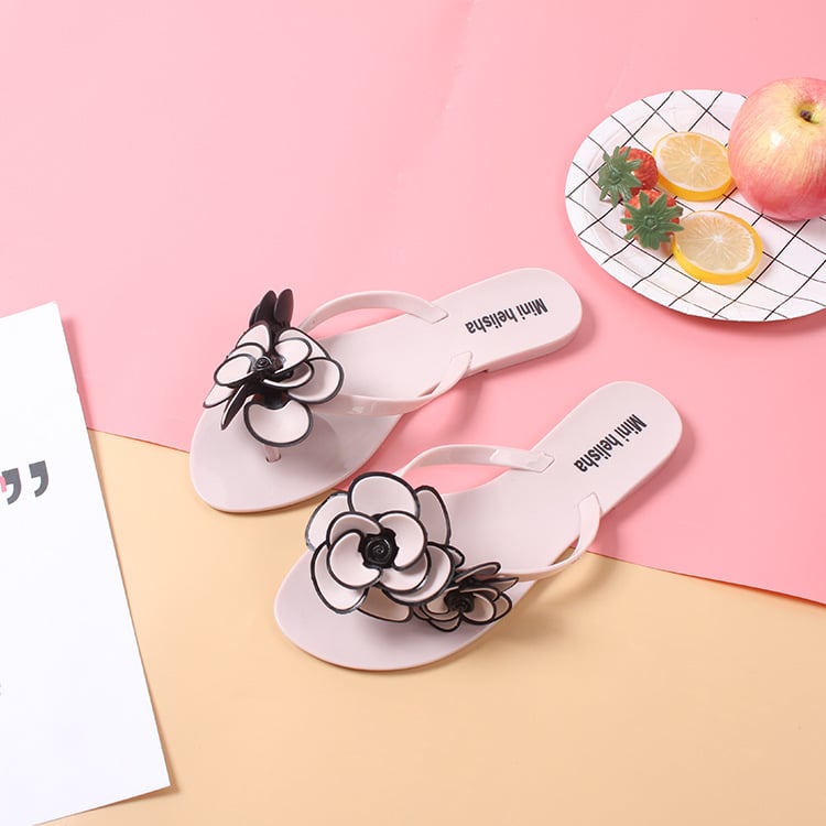 Casual Flat - Bottomed Flower Beach Sandals and Slippers - Smith Beauty Store