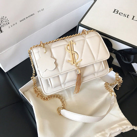 Fashionable Korean Fringe Chain Shoulder Bag for Women - Smith Fashion's Wear